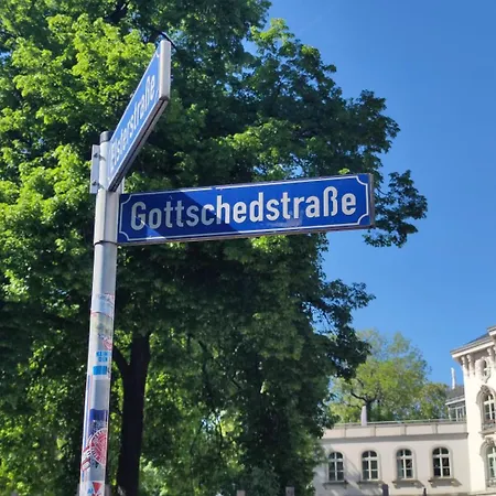 Modernes Apartment Im Herzen Leipzigs Eksteriør billede