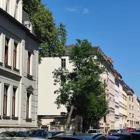 Modernes Apartment Im Herzen Leipzigs Eksteriør billede